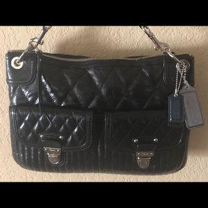 Black Coach Shoulder Bag